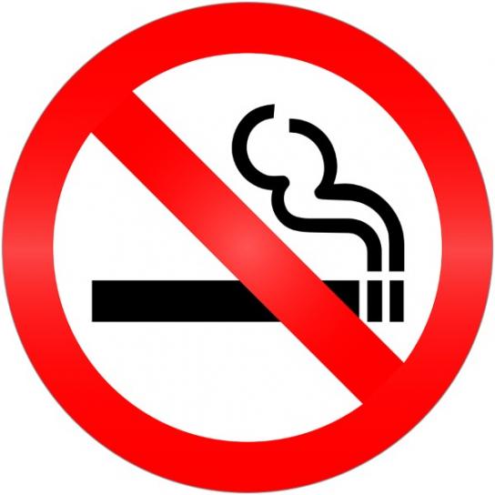 interdit de fumer 
